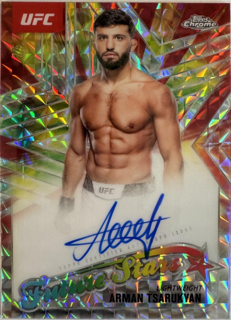 Arman Tsarukyan [Geometric Red Refractor] #FSA-AT