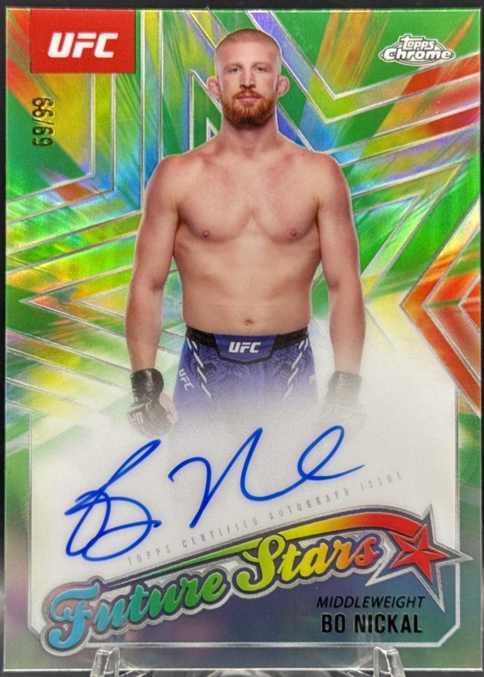 Bo Nickal [Green Refractor] #FSA-BN