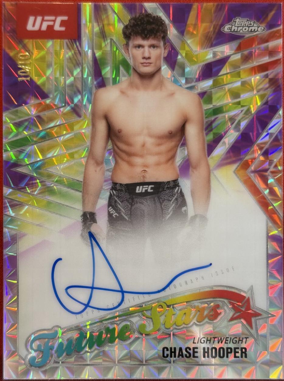 Chase Hooper [Geometric Purple Refractor] #FSA-CH