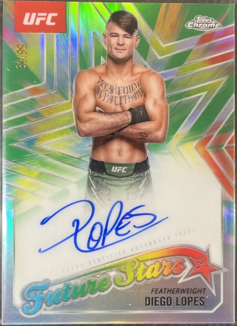 Diego Lopes [Green Refractor] #FSA-DL