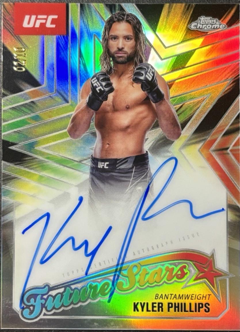 Kyler Phillips [Black Refractor] #FSA-KP