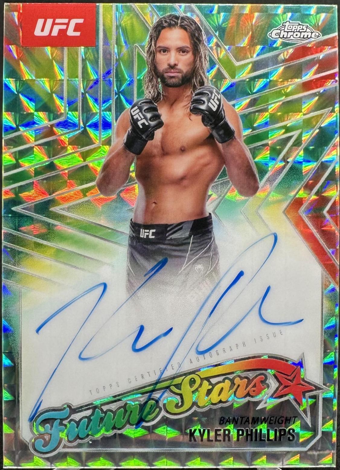 Kyler Phillips [Geometric Aqua Refractor] #FSA-KP
