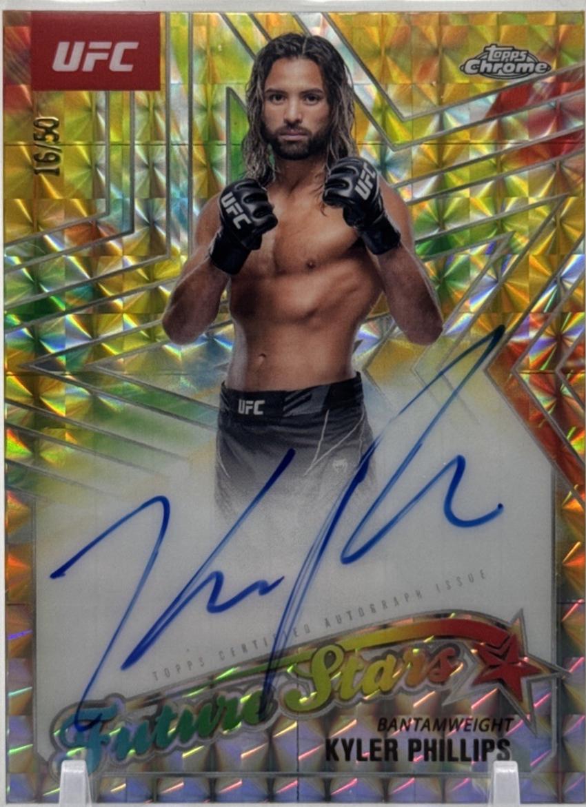 Kyler Phillips [Geometric Gold Refractor] #FSA-KP