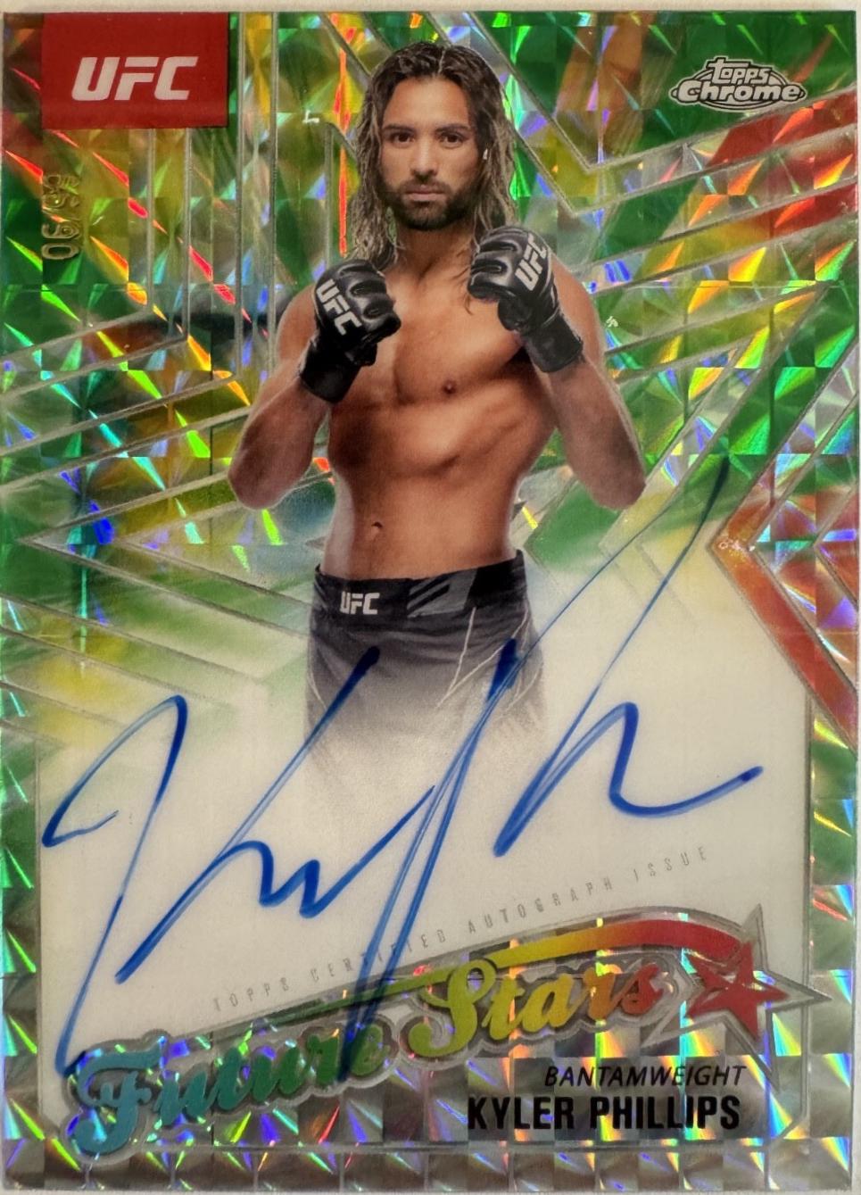 Kyler Phillips [Geometric Green Refractor] #FSA-KP
