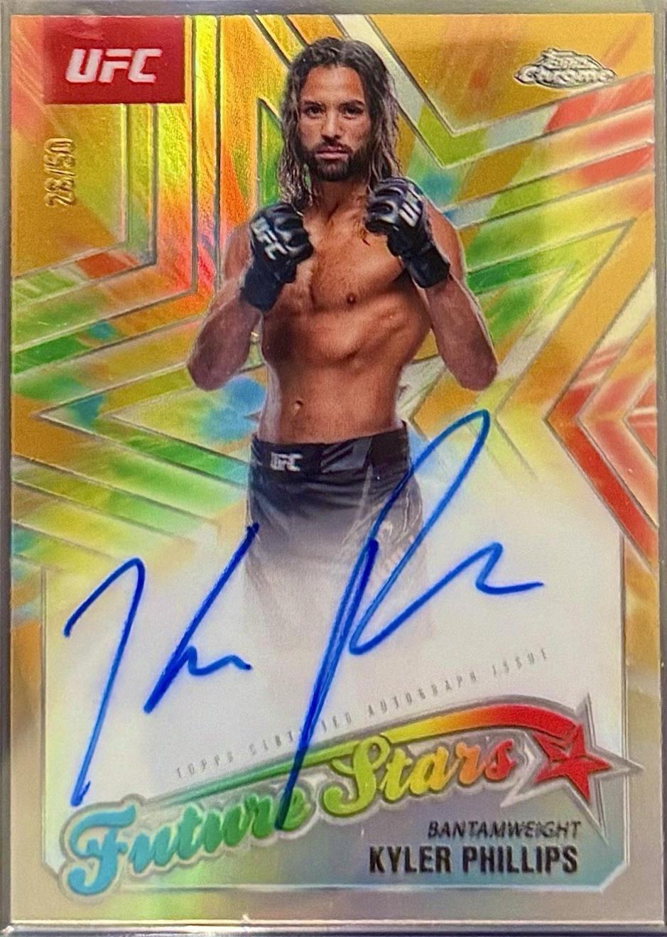 Kyler Phillips [Gold Refractor] #FSA-KP