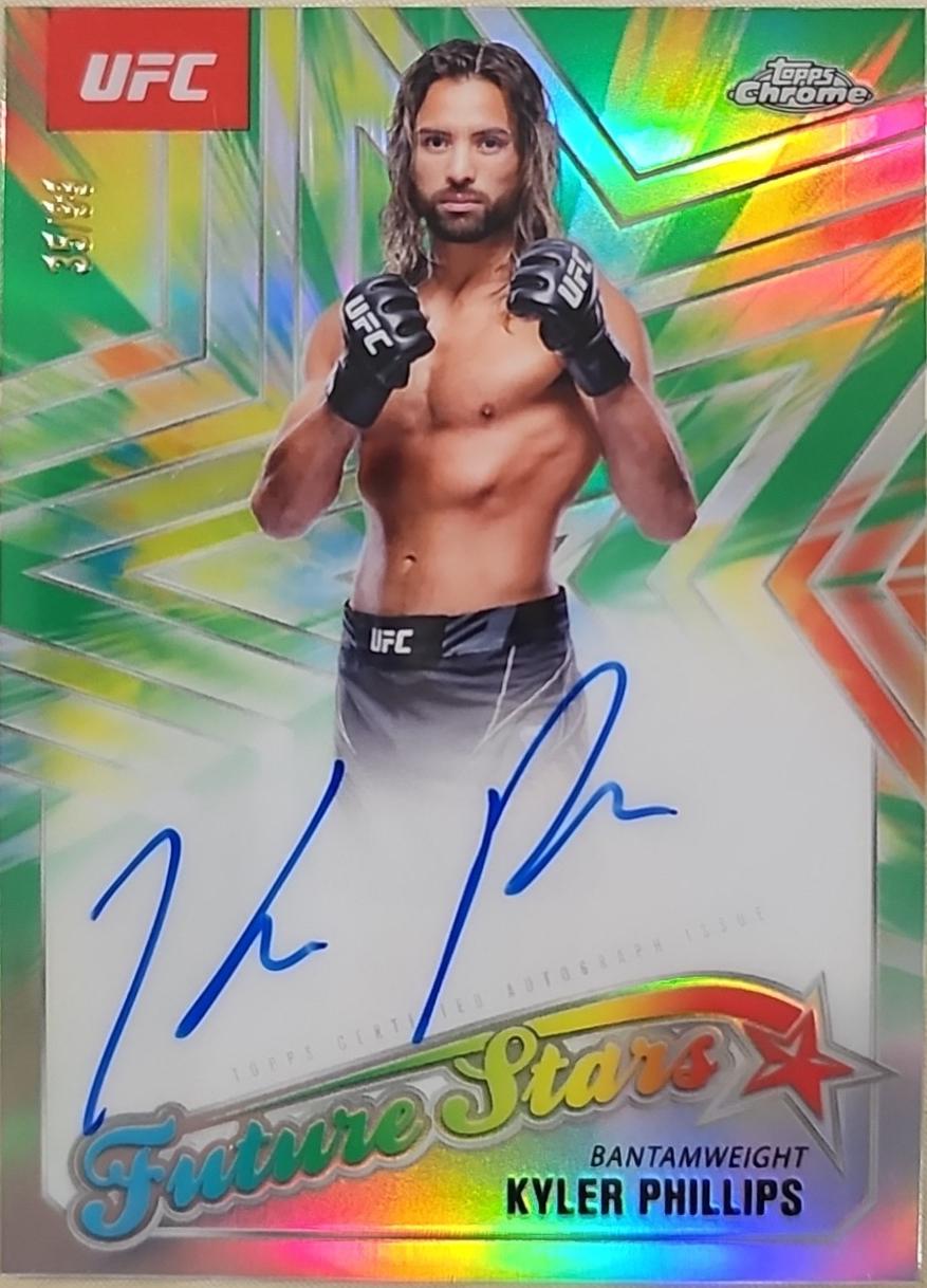 Kyler Phillips [Green Refractor] #FSA-KP