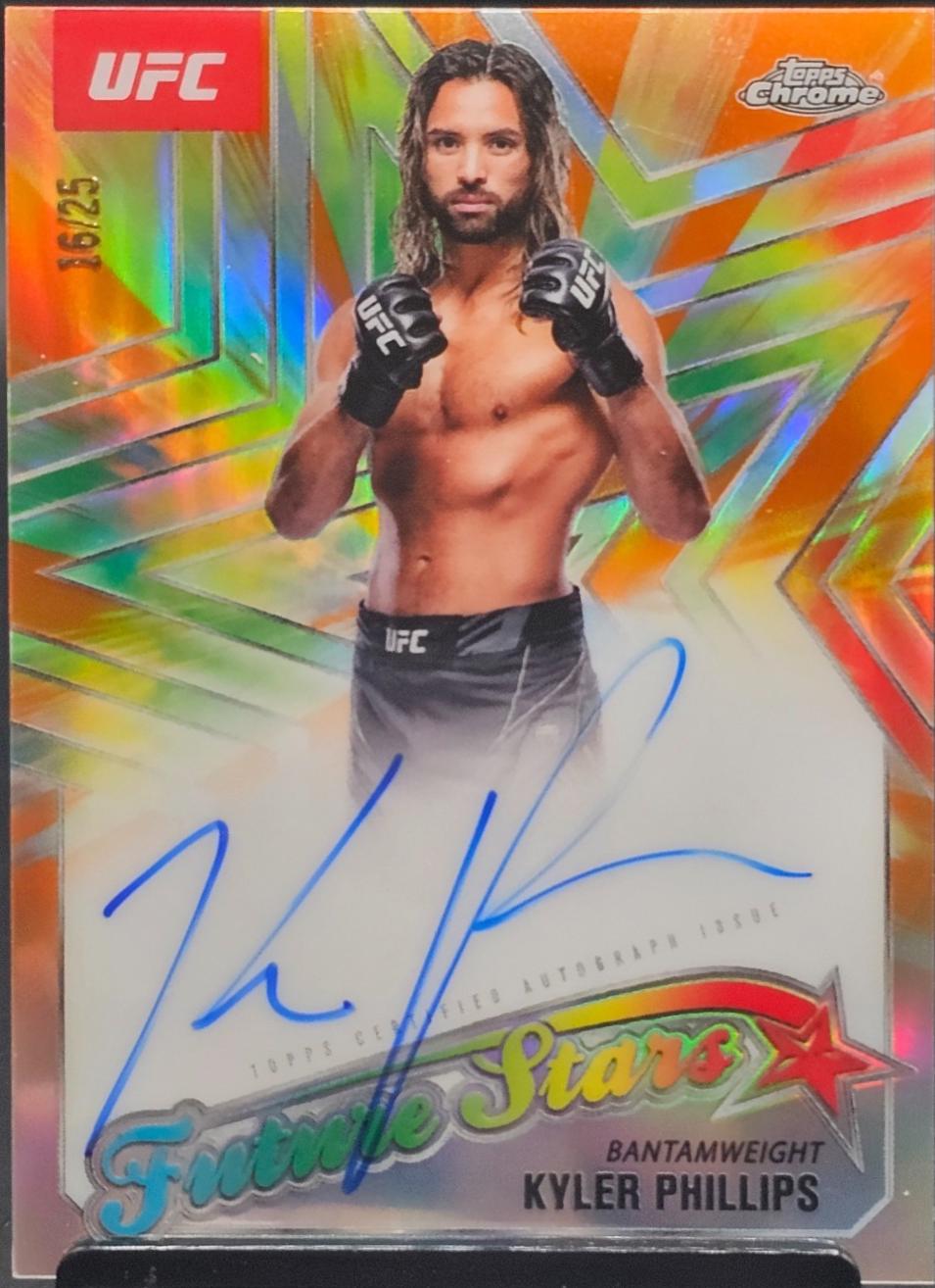 Kyler Phillips [Orange Refractor] #FSA-KP
