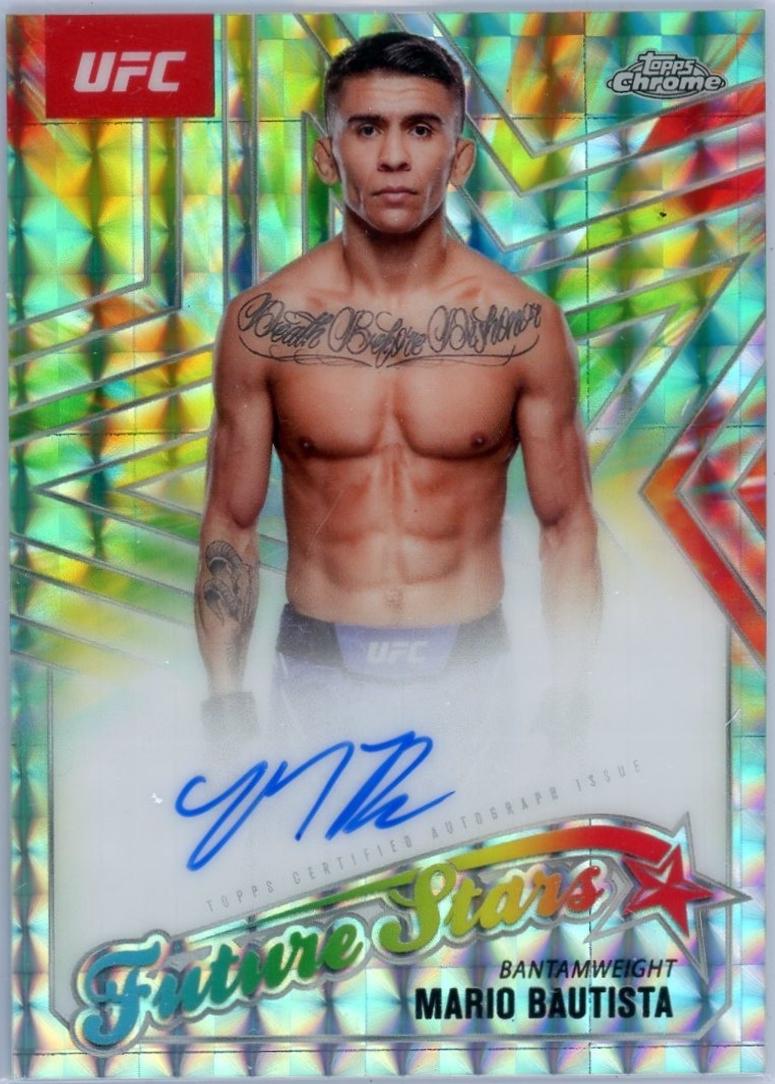 Mario Bautista [Geometric Aqua Refractor] #FSA-MB