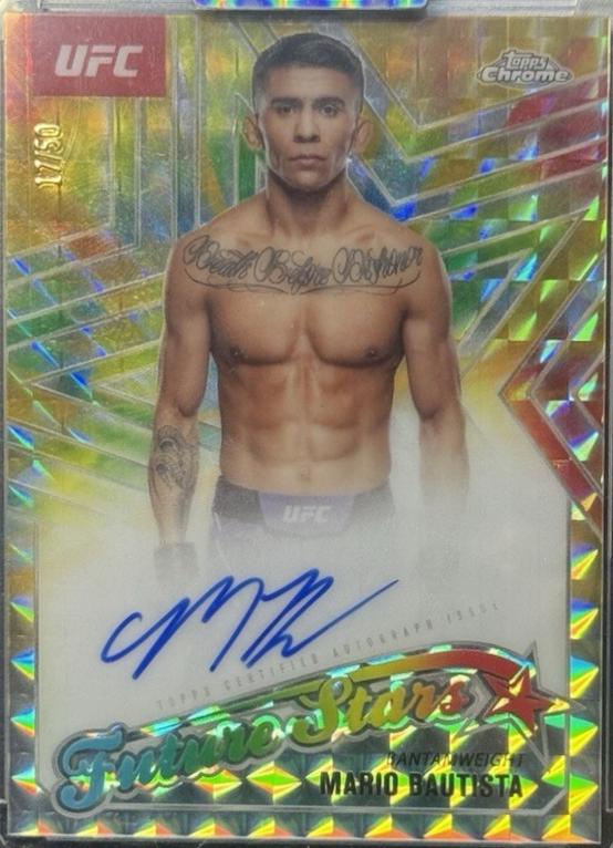 Mario Bautista [Geometric Gold Refractor] #FSA-MB