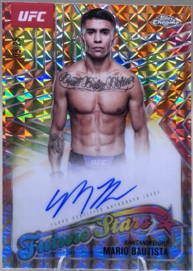 Mario Bautista [Geometric Orange Refractor] #FSA-MB