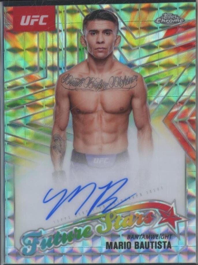 Mario Bautista [Geometric Purple Refractor] #FSA-MB
