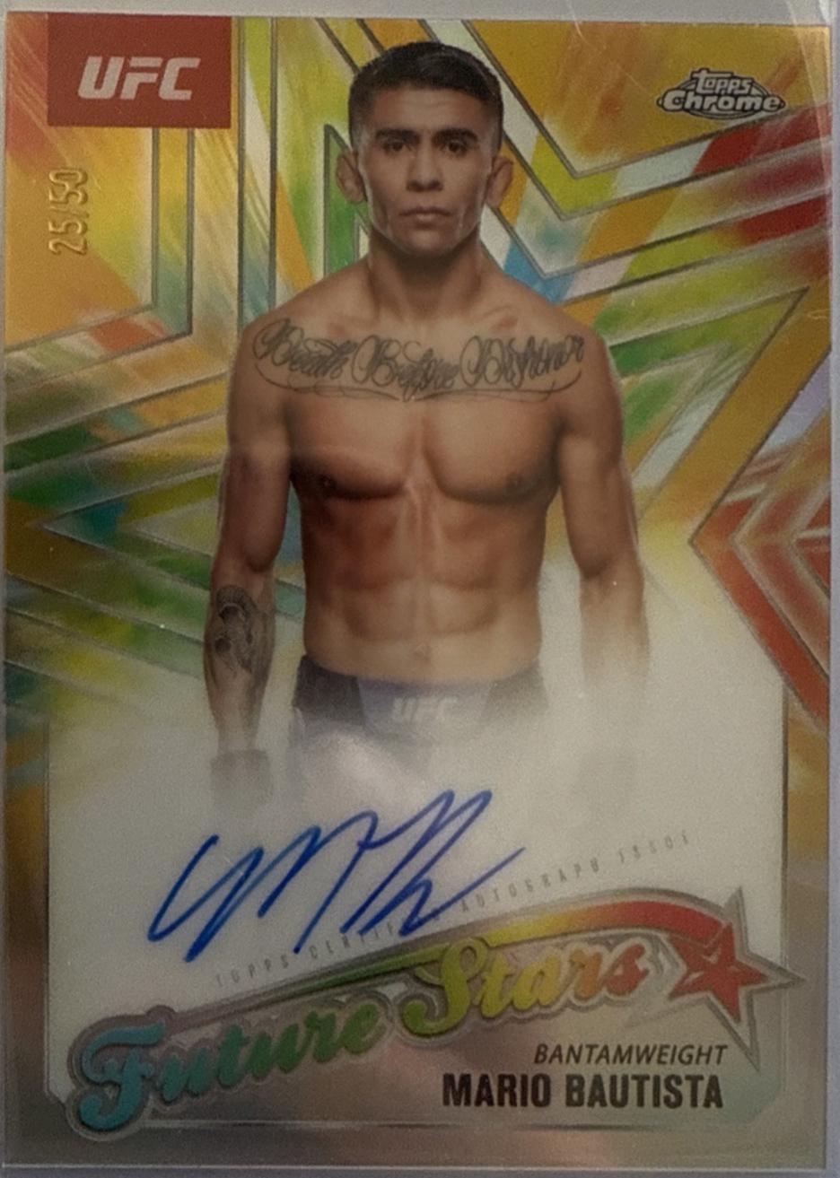 Mario Bautista [Gold Refractor] #FSA-MB