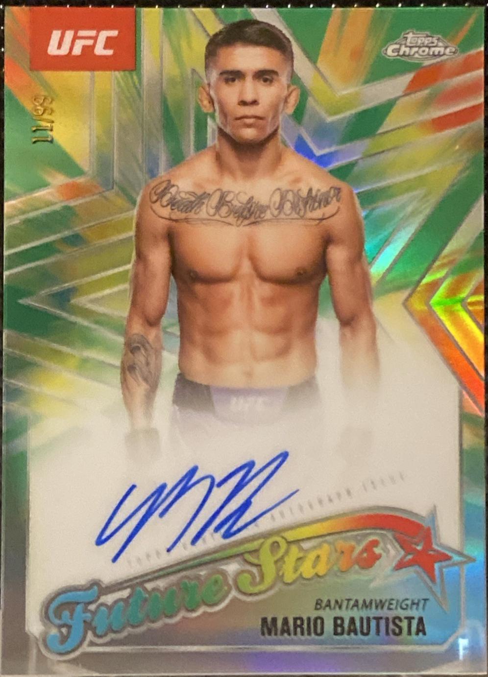 Mario Bautista [Green Refractor] #FSA-MB