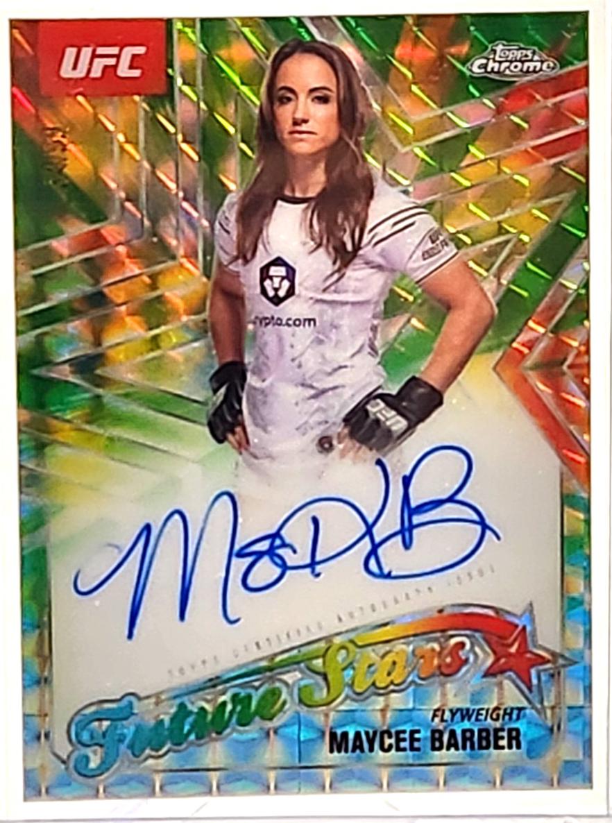 Maycee Barber [Geometric Green Refractor] #FSA-MR