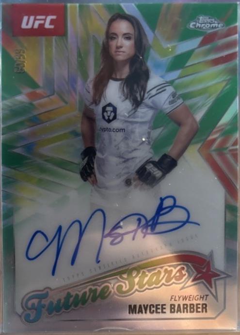 Maycee Barber [Green Refractor] #FSA-MR