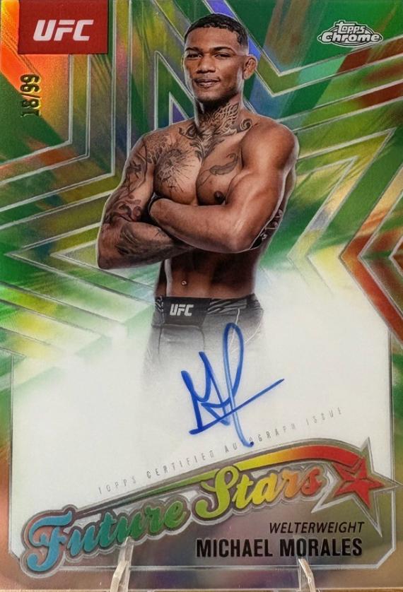 Michael Morales [Green Refractor] #FSA-MS