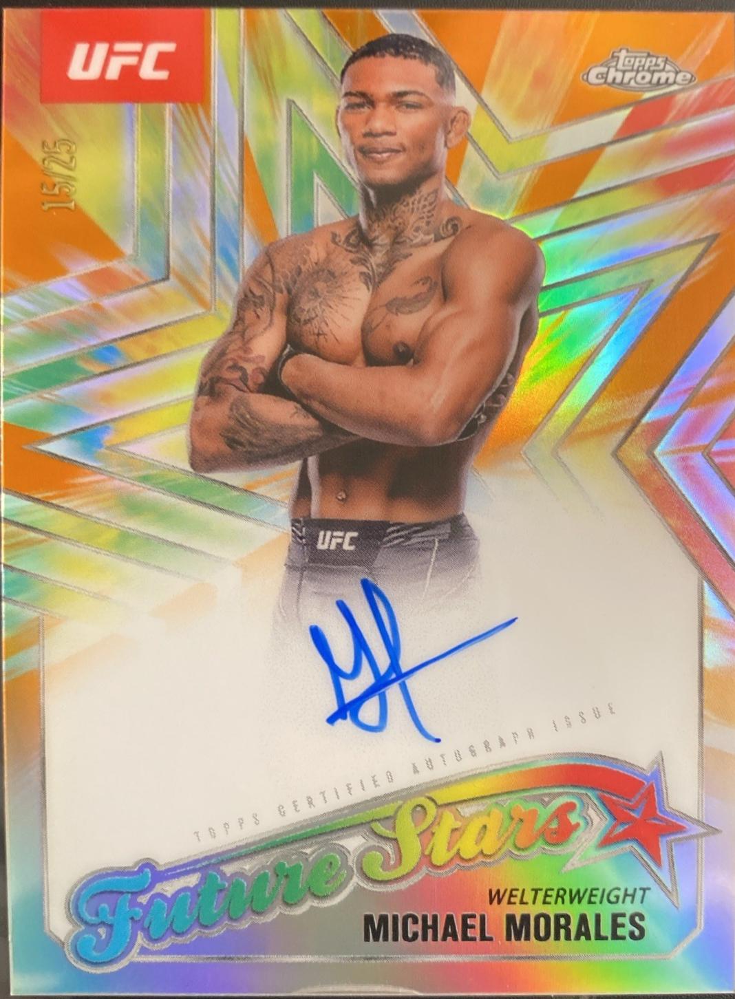 Michael Morales [Orange Refractor] #FSA-MS