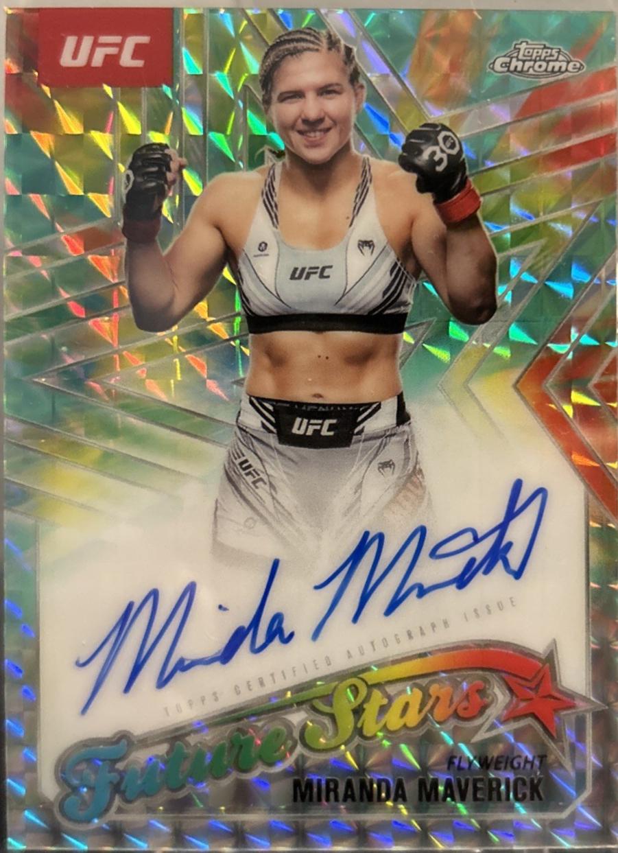 Miranda Maverick [Geometric Aqua Refractor] #FSA-MM