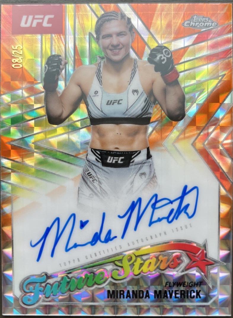 Miranda Maverick [Geometric Orange Refractor] #FSA-MM