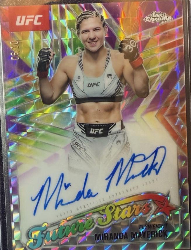 Miranda Maverick [Geometric Purple Refractor] #FSA-MM