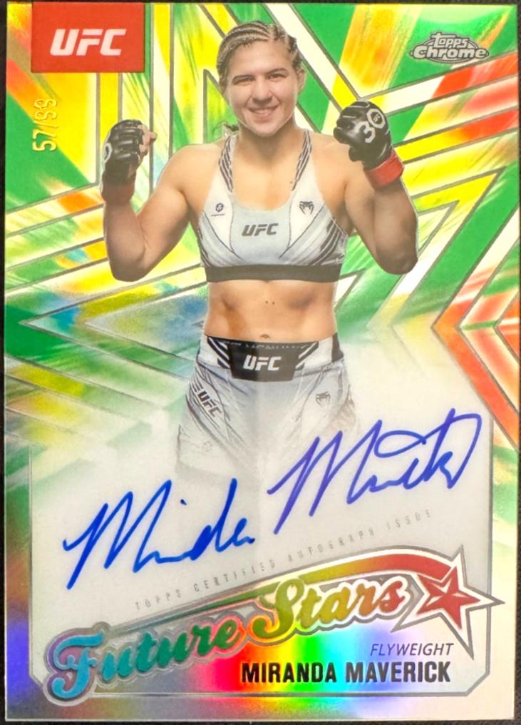 Miranda Maverick [Green Refractor] #FSA-MM