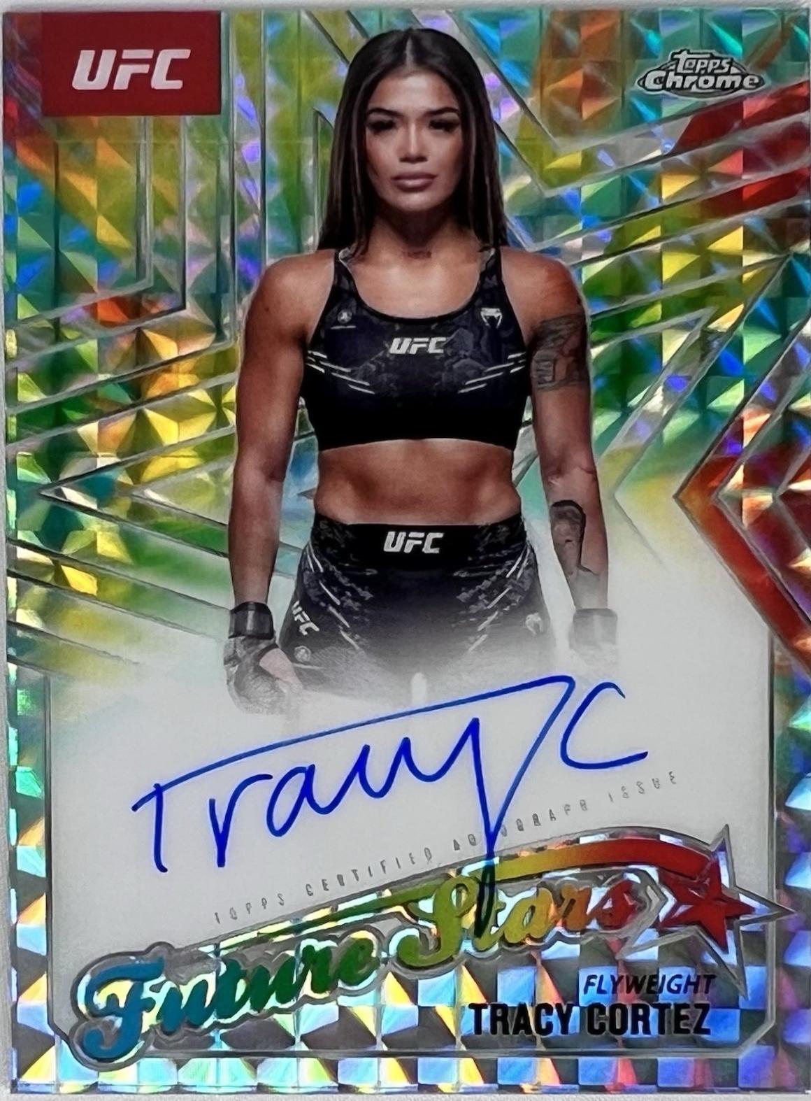 Tracy Cortez [Geometric Purple Refractor] #FSA-TC