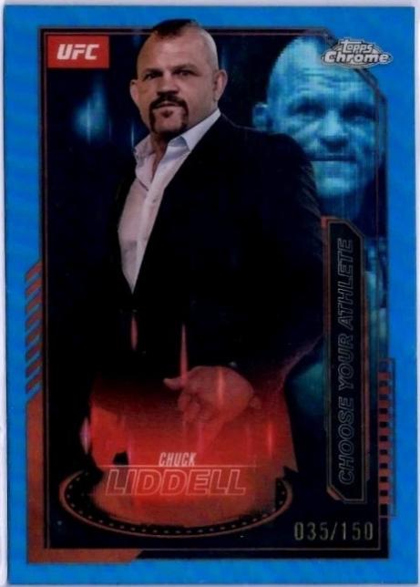 Chuck Liddell [Blue Refractor] #MCL-5