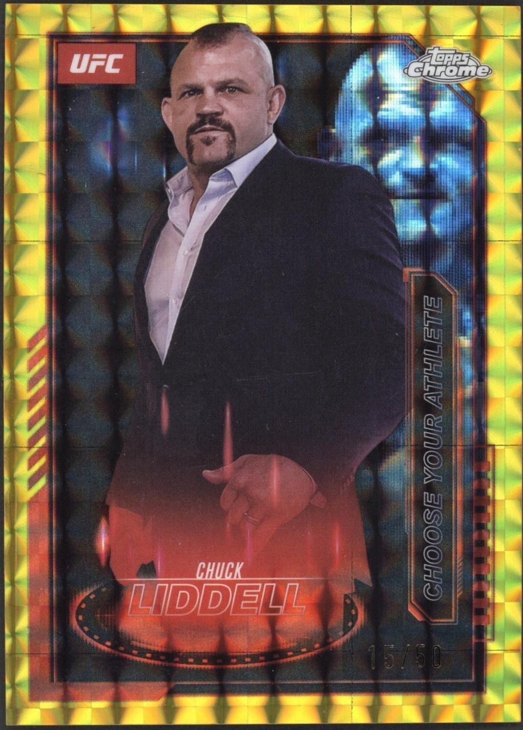Chuck Liddell [Geometric Gold Refractor] #MCL-5