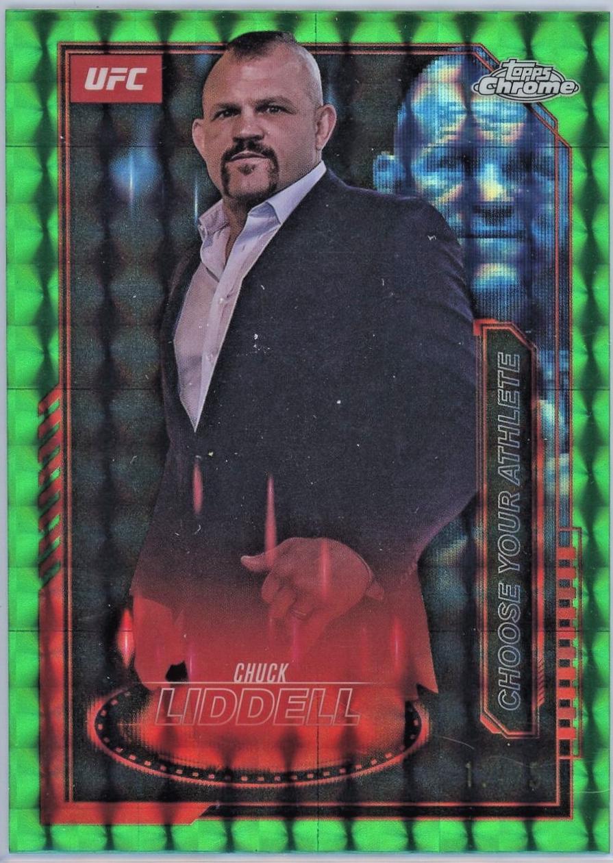 Chuck Liddell [Geometric Green Refractor] #MCL-5