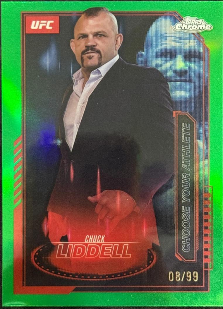 Chuck Liddell [Green Refractor] #MCL-5