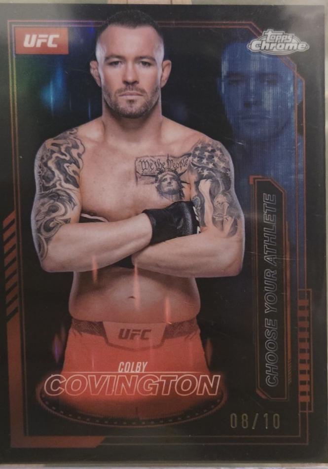 Colby Covington [Black Refractor] #MCL-13