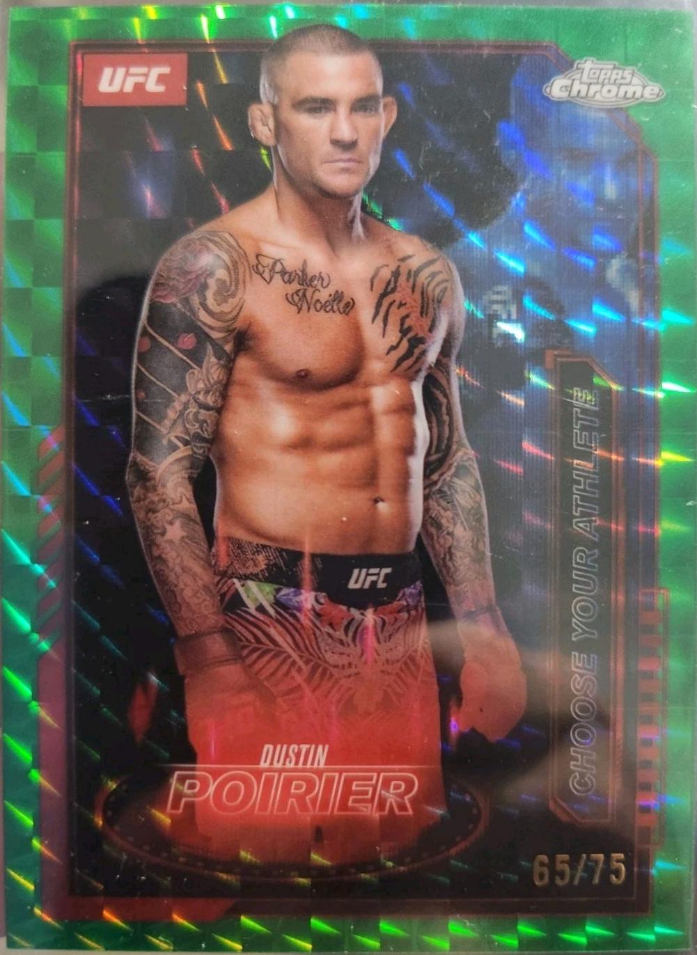 Dustin Poirier [Geometric Green Refractor] #MCL-1