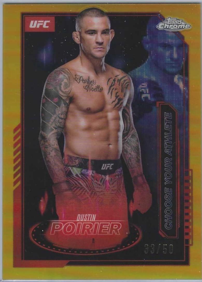 Dustin Poirier [Gold Refractor] #MCL-1