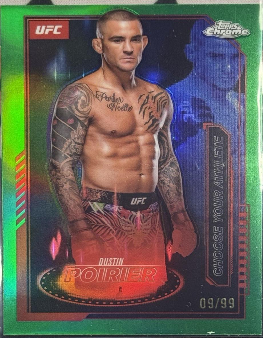 Dustin Poirier [Green Refractor] #MCL-1