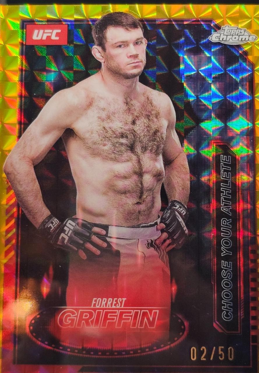 Forrest Griffin [Geometric Gold Refractor] #MCL-12