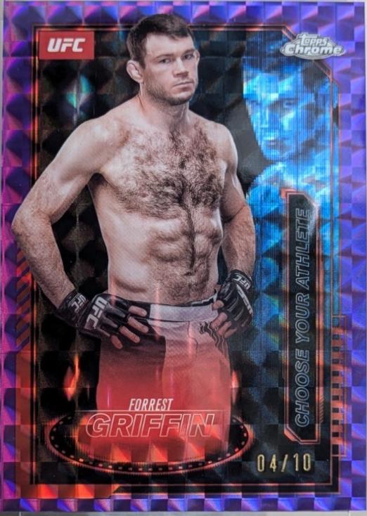 Forrest Griffin [Geometric Purple Refractor] #MCL-12