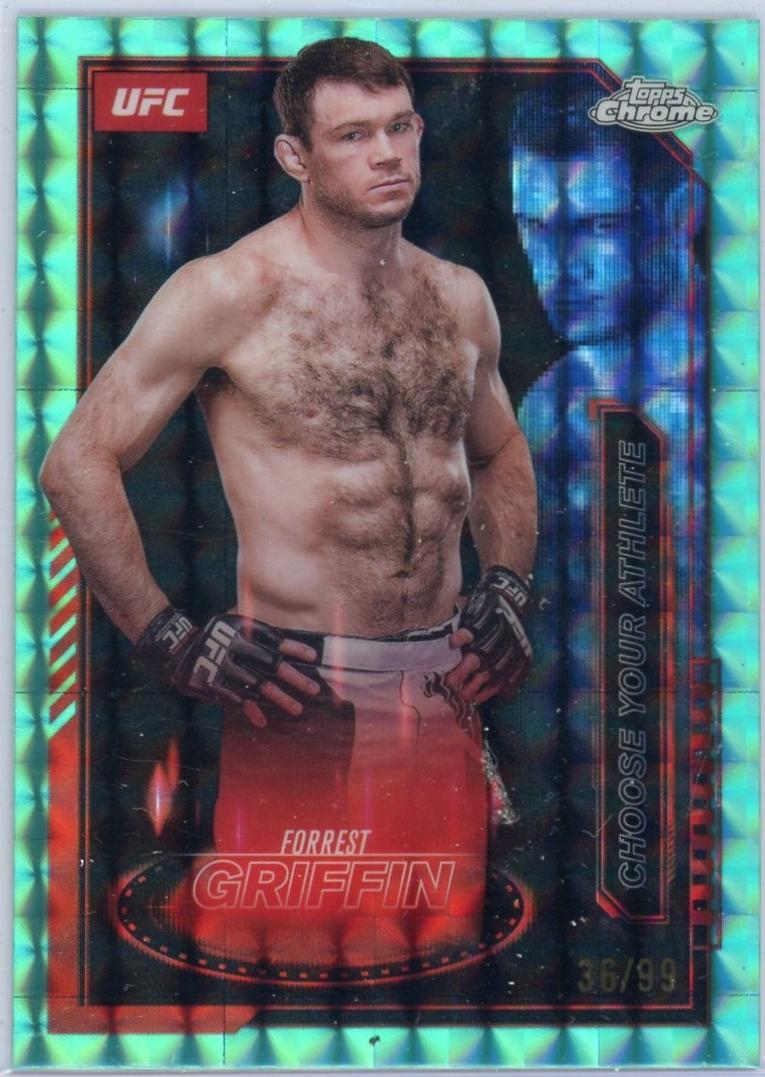 Forrest Griffin [Green Refractor] #MCL-12