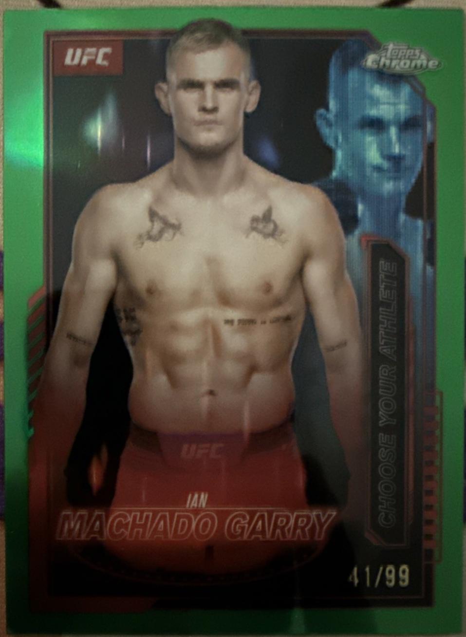 IAN Machado Garry [Green Refractor] #MCL-14
