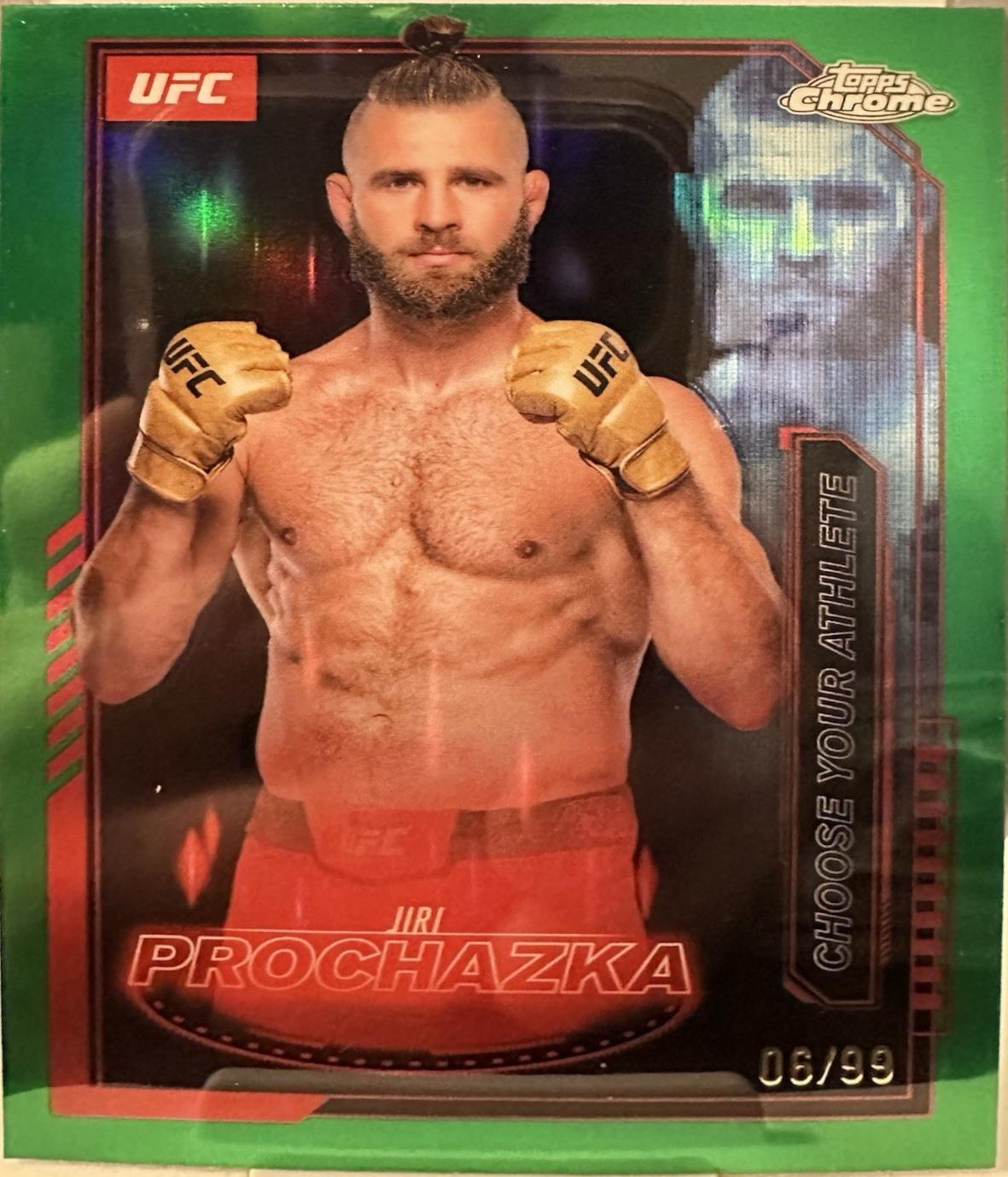 Jiri Prochazka [Green Refractor] #MCL-15