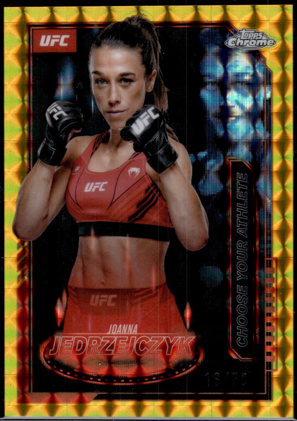 Joanna Jędrzejczyk [Geometric Gold Refractor] #MCL-19