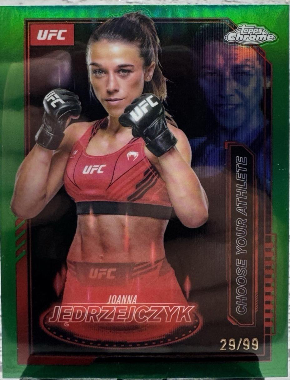 Joanna Jędrzejczyk [Green Refractor] #MCL-19