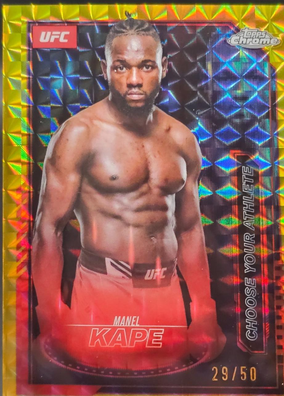 Manel Kape [Geometric Gold Refractor] #MCL-4