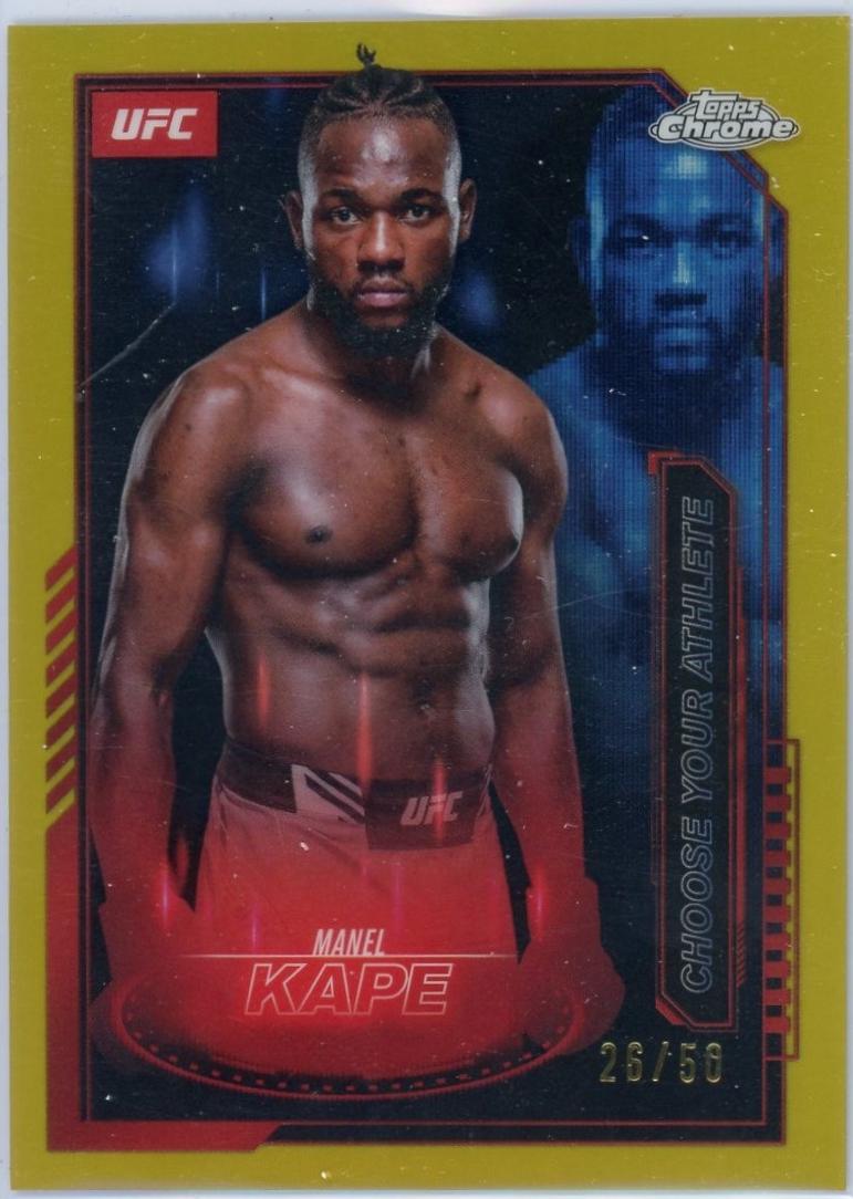 Manel Kape [Gold Refractor] #MCL-4