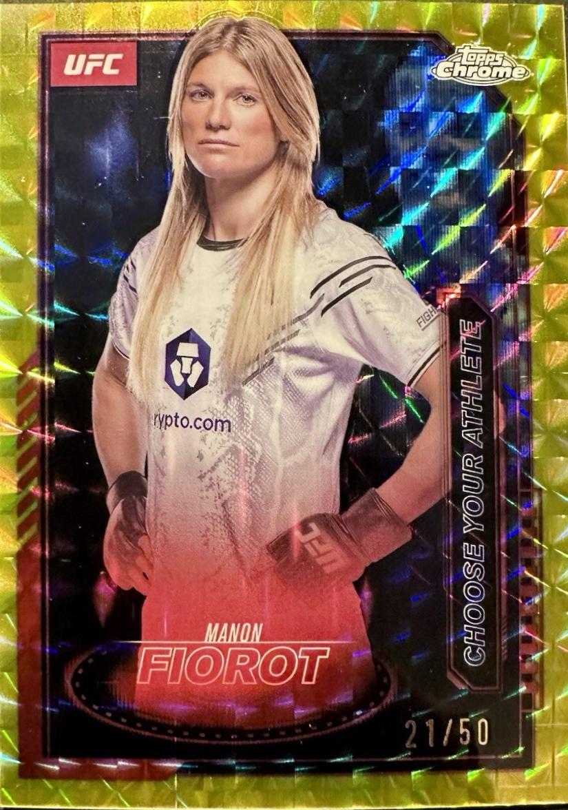 Manon Fiorot [Geometric Gold Refractor] #MCL-8
