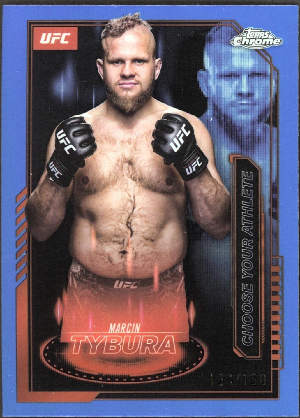 Marcin Tybura [Blue Refractor] #MCL-18