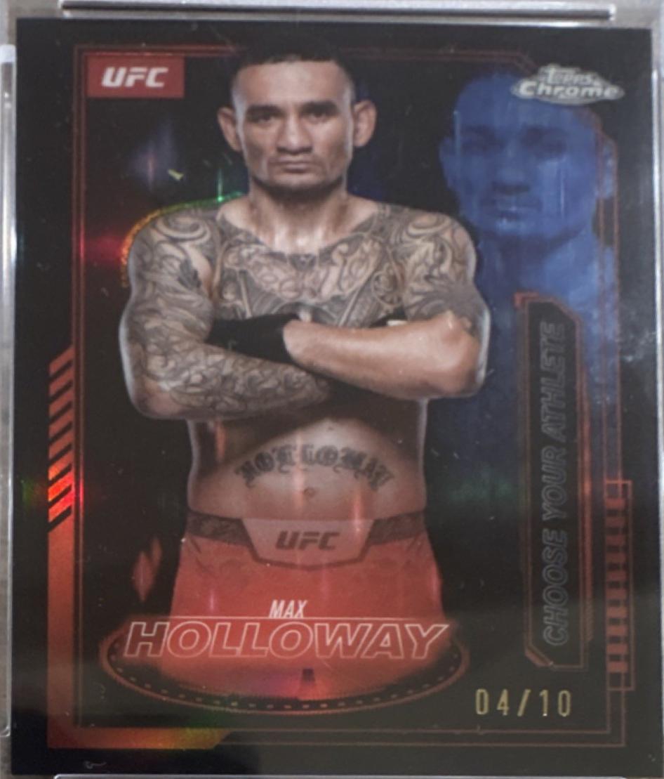 Max Holloway [Black Refractor] #MCL-16
