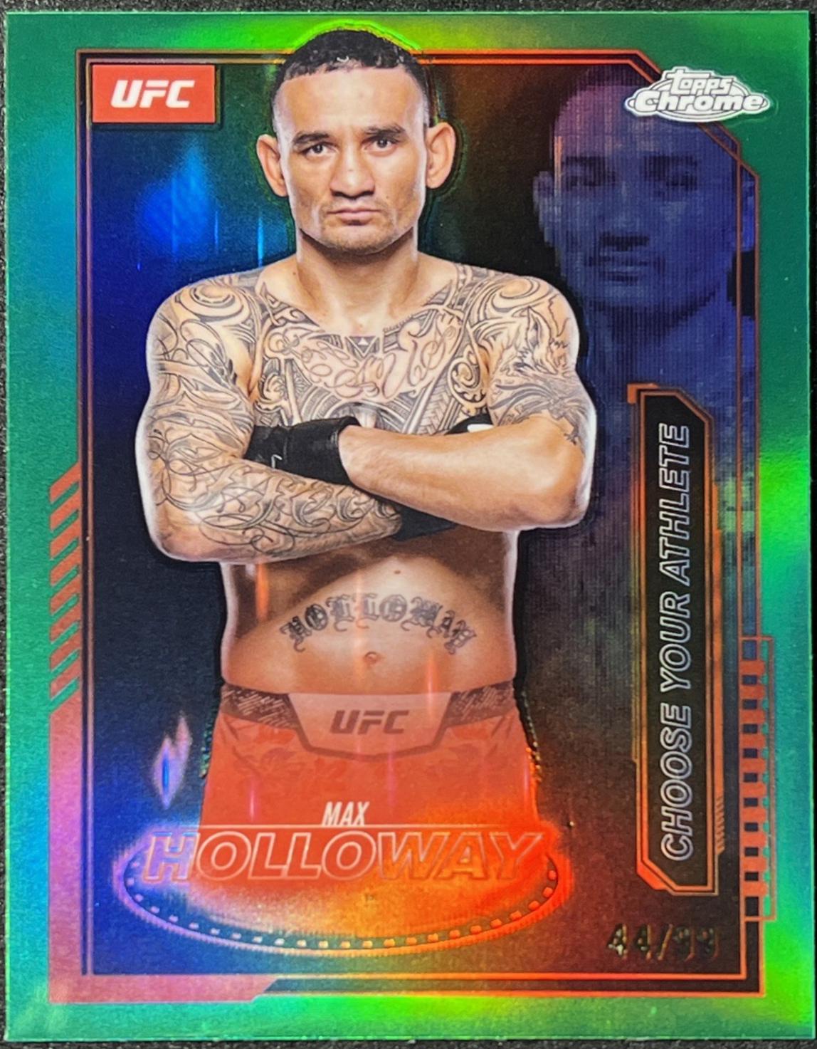 Max Holloway [Green Refractor] #MCL-16