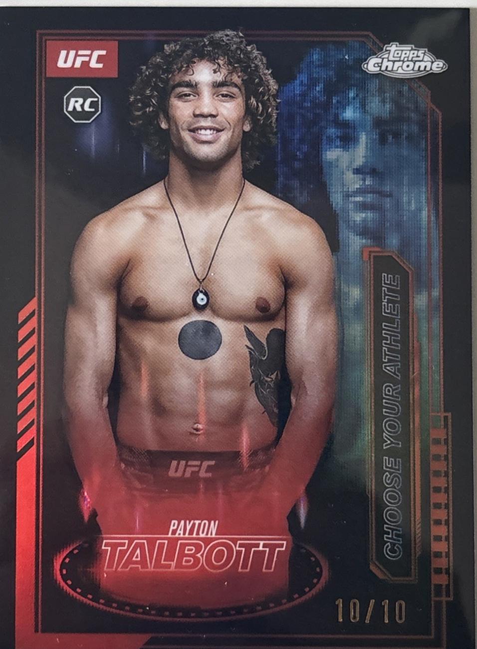 Payton Talbott [Black Refractor] #MCL-7