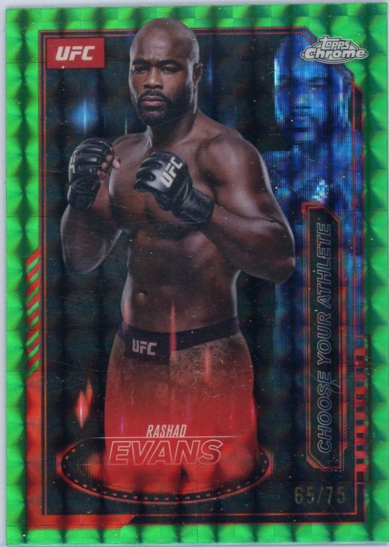 Rashad Evans [Geometric Green Refractor] #MCL-2