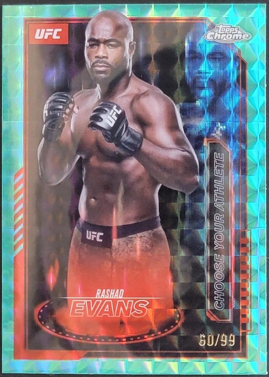Rashad Evans [Green Refractor] #MCL-2